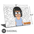 Bobs Burgers Tina Uhh Universal Laptop 16in (13 x 9.4in) Skin